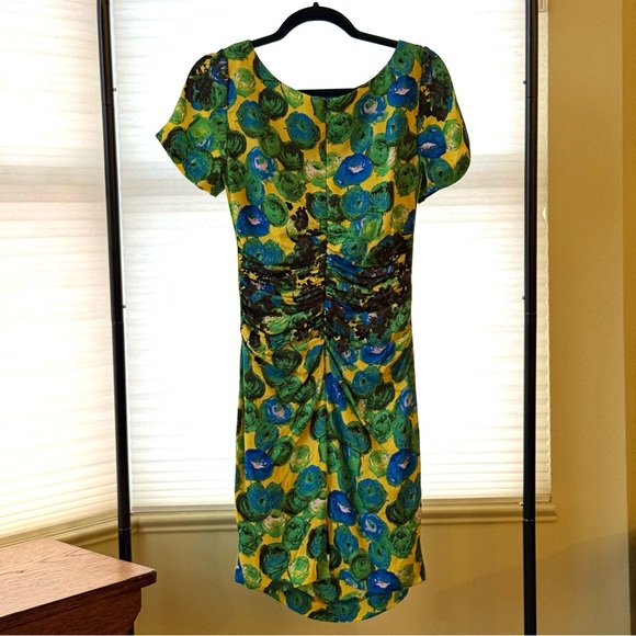 Tracy Reese Silk Bodycon Dress - Picture 2 of 6